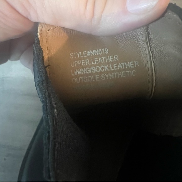 Madewell Womens The Gwenda Platform Black Leather Ankle Boots Size 10 Casual - Picture 9 of 9